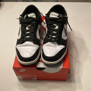 Used Mens Nike Dunk Low Retro “Panda” , size 12